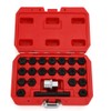 LYNICESHOP Car Wheel Lock, 22Pc Wheel Locking Key Anti-Theft Removal