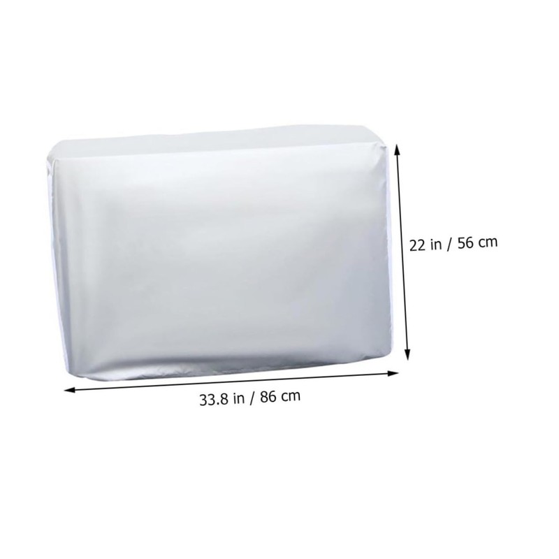 KICHOUSE Central Ac Cover Water Resistant Air Conditioner Protective Cover