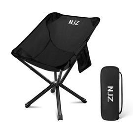 NJZ Lightweight Folding Camping Chair — Compact & Portable Design, Easy Setup Collapsible Chair for Hiking, Beach, Camping & Outdoor Relaxation
