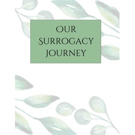 Surrogacy Journal / Memory Book 60 pages | Scrapbook | Surrogacy Gift | Pregnancy Journal | Pregnancy Milestone | Baby book