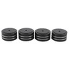 8Pcs 40X20mm Aluminum HiFi AMP Speaker Isolation Stand Turntable Feet