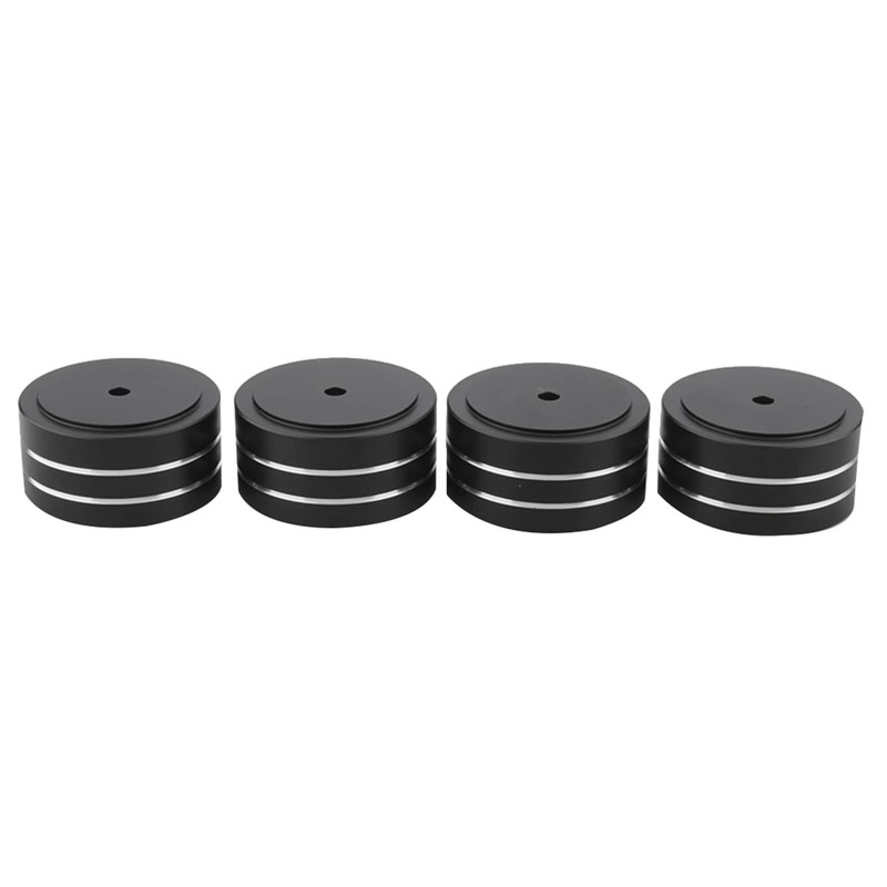 8Pcs 40X20mm Aluminum HiFi AMP Speaker Isolation Stand Turntable Feet