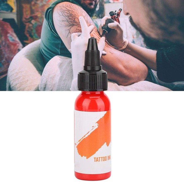 Tattoo Inks Tattoo Colour Durable Tattoo Pigment Professional Eyebrow Tattoo Pigment Ink Quick Dyeing 29.6 ml red