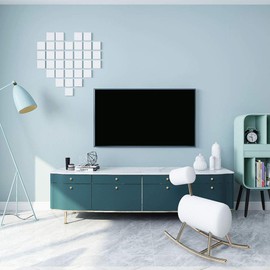 LONTAN Gold Knobs Round Cabinet Knobs 10 Pack Knobs for Dresser Drawers LS745GD Metal Drawer Pulls and Knobs Cabinet Hardware Knobs Gold Drawer Knobs