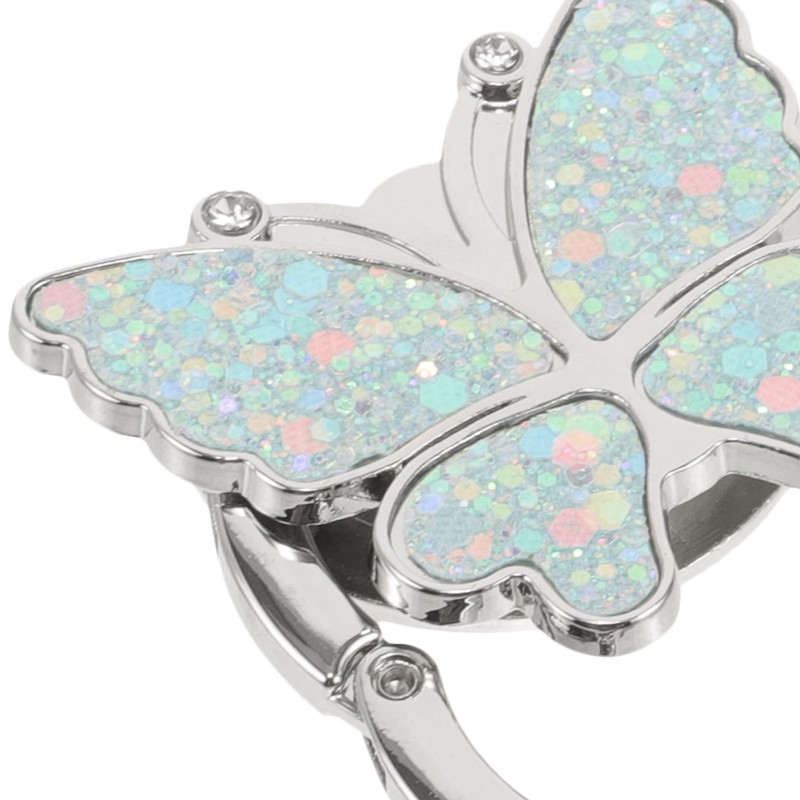 Operitacx 2pcs Portable Handbag Hook Decorative Bag Hanger for Tables