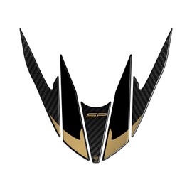 Resin Bike Motorbike 3D Stickers Compatible With Honda Hornet CB 1000 SP. Bike Protection Fender Covers From Bumps And Scratches. Sticker 3D Resin Gadget Moto