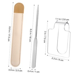 Beavorty 5pcs Makeup Mixing Palette for Women Full Kit Acrylic Palette with Stainless Steel Spatula