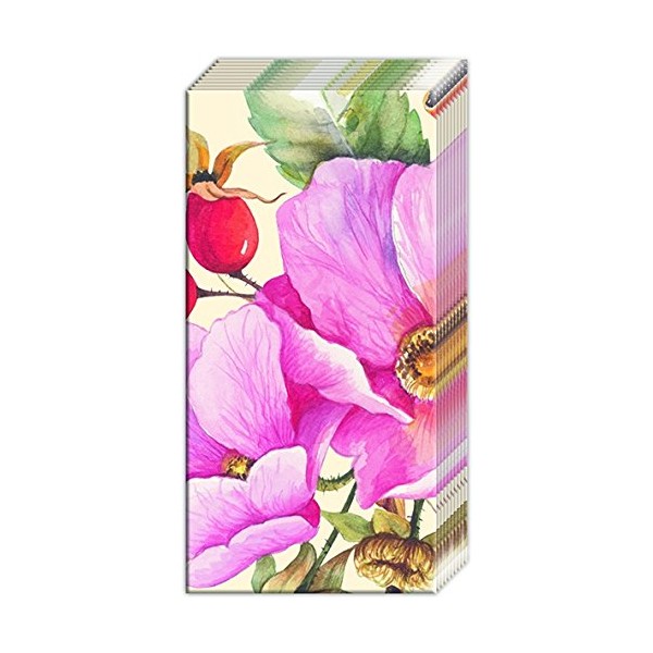 2 Packs of IHR Paper Pocket Handbag Tissues - Wild
