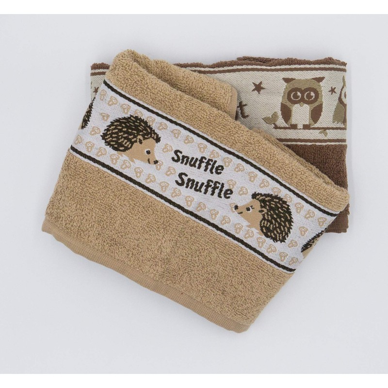 Lex's Linens 2 Pack Animal Tea Towel/Animal Kitchen Towel (1