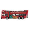 Sightseeing Bus die cast metal car pull back action