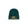 ALPHA INDUSTRIES Unisex Beanie Hat, Force Green, Unit size