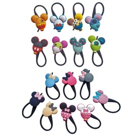 Avirgo Party Favors Wine Glass Charms Markers Tags Identification Silicone Drink Markers for Cocktails, Martinis, Champagne Reusable Set of 16 Pcs