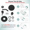 Replacement for Delta Shower Trim Kit 14 Series, Bathroom Matte