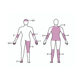 422859 Yamato Value Fit Elastic Net Hose Size 6 Shoulder, Chest, Waist, Belly (2.6 cm x 6.5 ft (20 m)