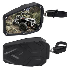 Esploratori UTV Side Mirrors for 1.65"-2" Roll bar, UTV RZR Mirrors Compatible with Polaris RZR, Can Am Maverick X3, Kawasaki Teryx,Talon, Arctic Cat Wildcat, Gator,CFMOTO, Pioneer Rhino,Yamaha YXZ