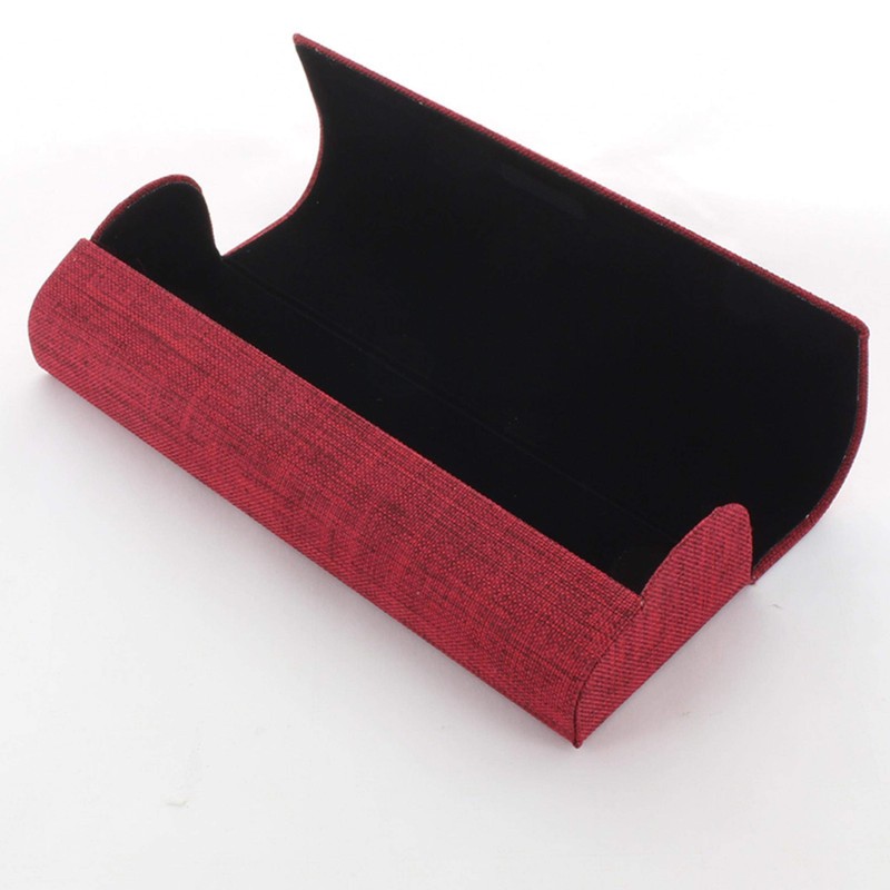 Megan 2946-02 Stylish Silky Japanese Style Eyeglass Case Lightweight Aluminum