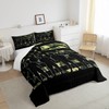 American Flag Comforter Set Twin for Boy Teen ArmyGreen Camouflage
