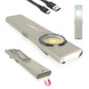 klarus E5 Pocket Flashlight, Rechargeable EDC Flashlight, Super Slim Flat