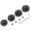 Treehobby 4PCS Metal Steel M1 Pinion Gear Sets 21T 22T