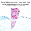 2 Pack Microfiber Hair Drying Towels Quick Dry Anti-frizz Head