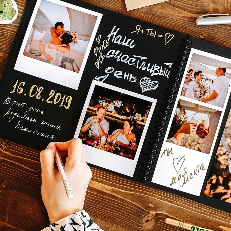 DFsucces 20 Pcs Handmade Albums for Scrapbooking Mat Photo Decor