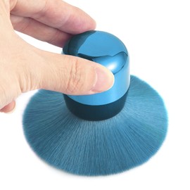 Vaincre Nail Art Dust Powder Remover Brush, Soft Nail Art Dust Cleaner Brush for Acrylic Application and Makeup(Blue)
