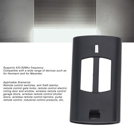 Garage Door Opener Remote Control Wireless 433.92Mhz Transmitter for Hormann for Marantec, Portable and Easy to Use