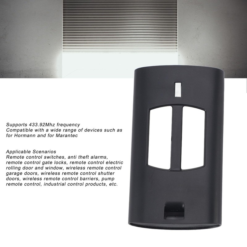 Garage Door Opener Remote Control Wireless 433.92Mhz Transmitter for Hormann