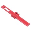 8in Woodworking Marking Ruler Multifunctional Aluminum Alloy Portable Woodworking Scribing