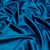 Shannon Fabrics Silky Satin Charmeuse Solid Peacock Fabric By The