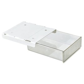 Operitacx Drawers for Desk Tabletop Shelves Home under Desk Drawer Under Shelf Drawer Stationery Storage Organizer Hidden Desk Drawer Clear Stand Desk Organizer Desk Drawer Organizer Plastic