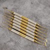 7pcs Dental Composite Resin Filling Spatula Stainless Steel Dental Instrument
