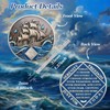 Braving The Storm 14 Year Sober Coin, Nautical NA Coin,