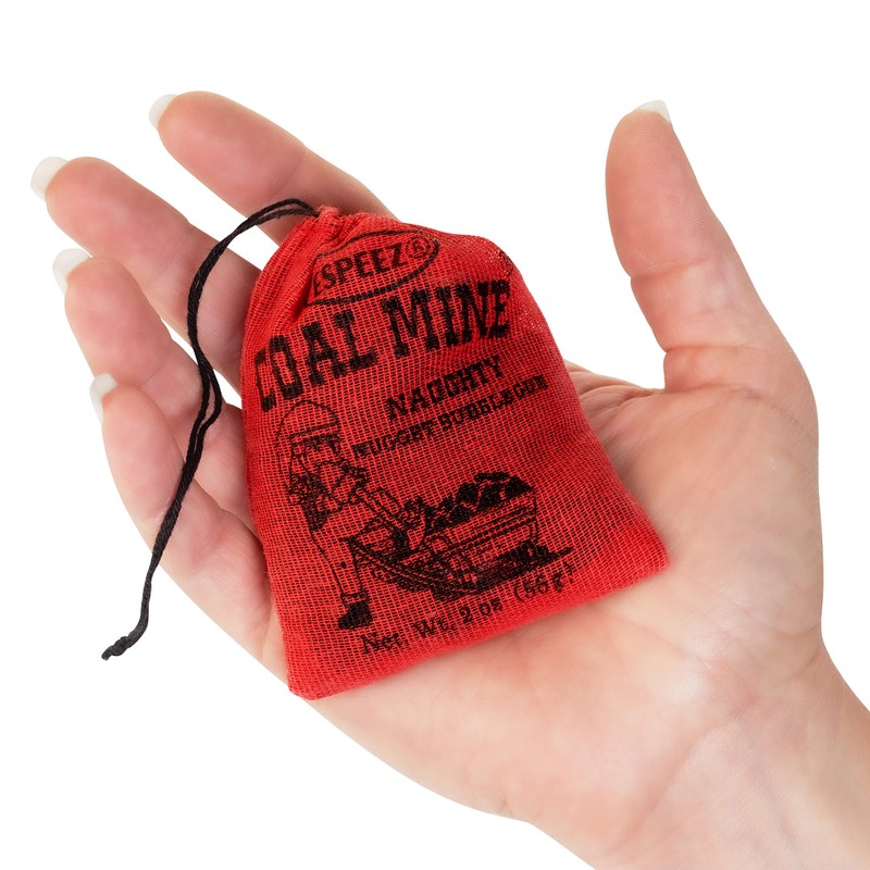 Coal Mine Naughty Black Nugget Gum - 4 Bags In