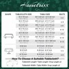 Christmas Santa Claus Deer Rectangle Table Cloth Green 60x84inch