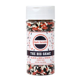 Mystic Sprinkles The Big Game Jimmy Mix 3oz Bottle (Black, Red & White)