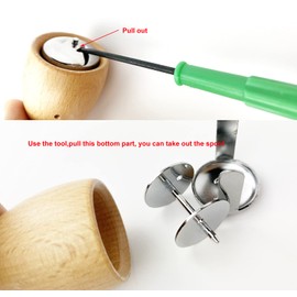 Becho Professional Stitcher Sewing Awl Leather Craft Making,Stitcher Repair Accessory Tool Kit with 3 R Waxed Thread for Leather Sail,Heavy Canvas and More