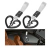 Gasedin 2PCS Broken Heart Car Handle Straps, Broken Heart-Shaped Rear