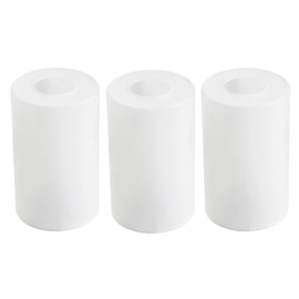 Frosted Glass Lamp Shade Replacement with 1-5/8-inches Fitter Opening for Pendant Light Chandelier Wall Sconce (3 Packs) A00056