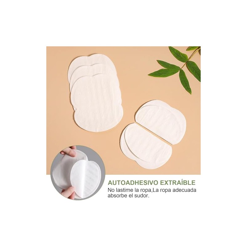 100 Pcs Almohadillas Absorbentes Desechables para el Sudor en Las