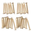 SUPVOX 100pcs Copper Nails for Killing Trees Stump Removal Spikes