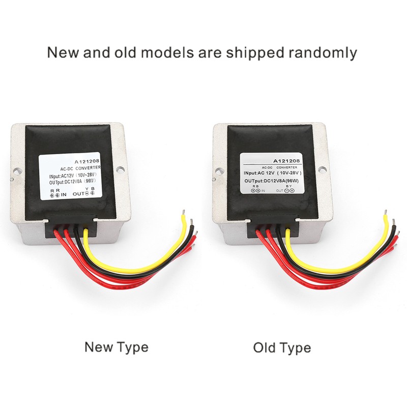 AC12V to DC12V Large Aluminum Shell AC DC Converter Power