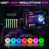 KINGTOP Upgraded Glow in The Dark Golf Balls - Super