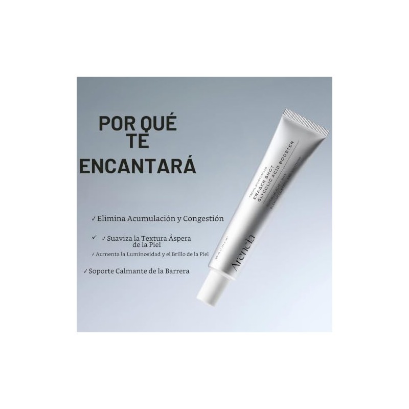 Arencia Eraser Shot Serum Glycolic Acid Booster with Aha Bha