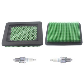 17211-ZS9-A02 Air Filter with BPR5ES Spark Plug Compatible with Honda EB2500C EB3000C EM3000C EU3000is Model Generators (Pack of 2)