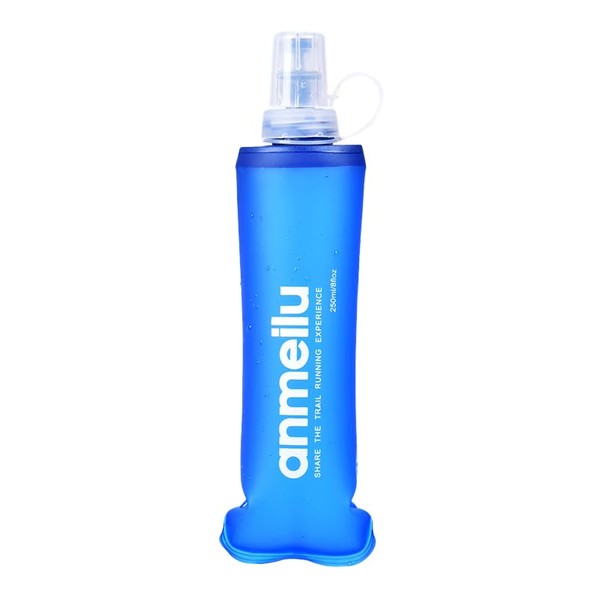 Water Pouch, Water Bottle with Straw, Soft Water Bag for