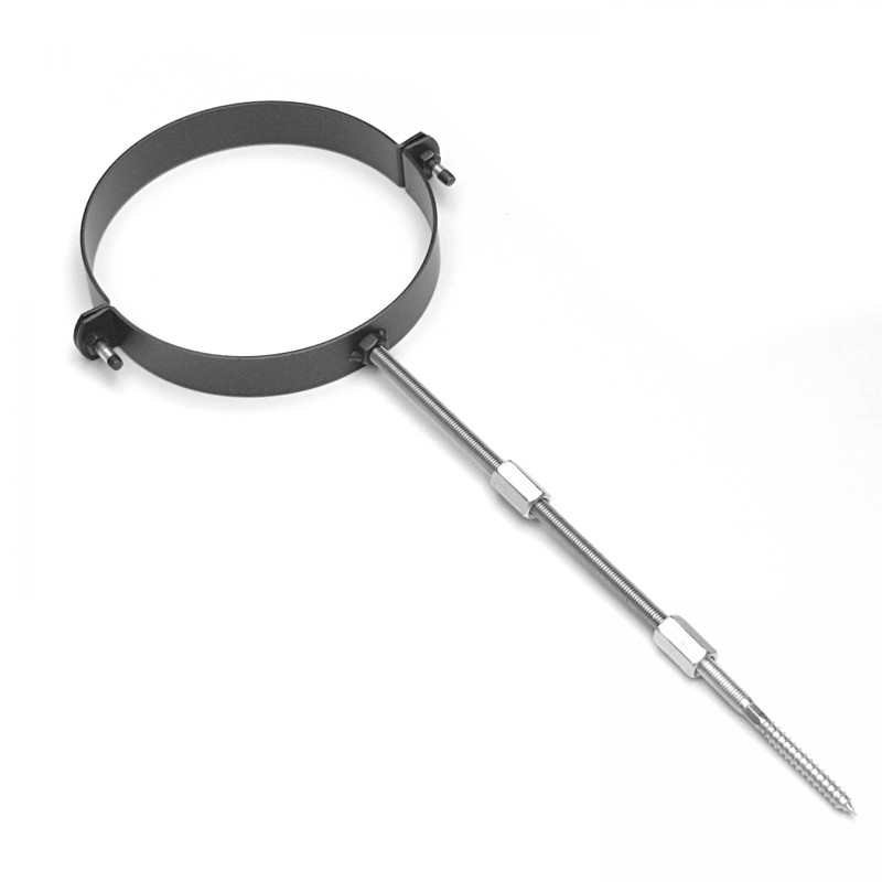 raik SH116-150-gg Flue Pipe / Stove Pipe Clamp with Screw