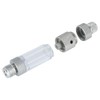 LINLAN Easy Water Refill CO2 Bubble Counter with Check Valve