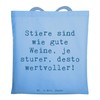 Mr. & Mrs. Panda Tragetasche Spruch Sturer Stier - Geschenk,