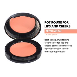 Bobbi Brown Pot Rouge for Lips And Cheeks (New Packaging), 24 Fresh Melon, 0.13 Ounce